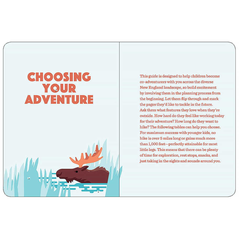 50 Hikes with Kids: New England Paperback Book