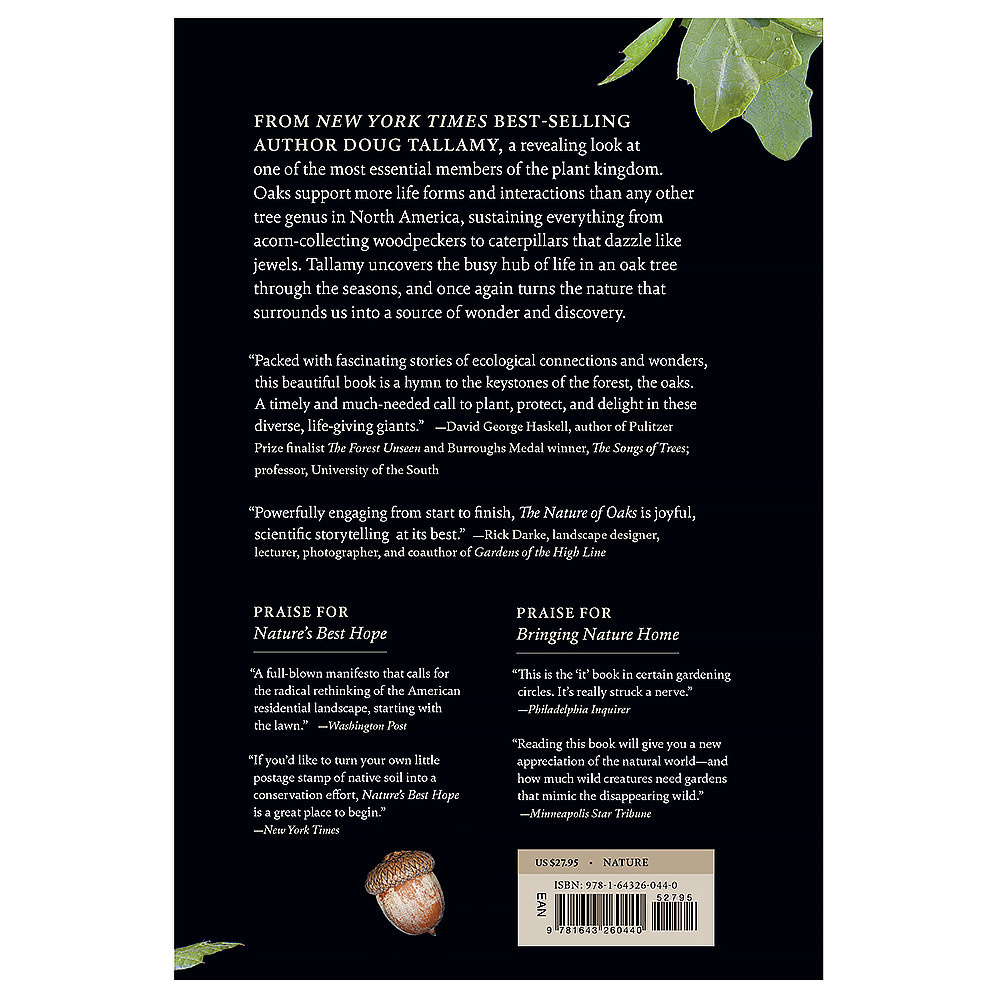 The Nature of Oaks Hardcover Book