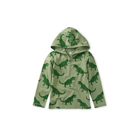 Tea Collection Tea Collection Stompy Dinos Happy Hoodie