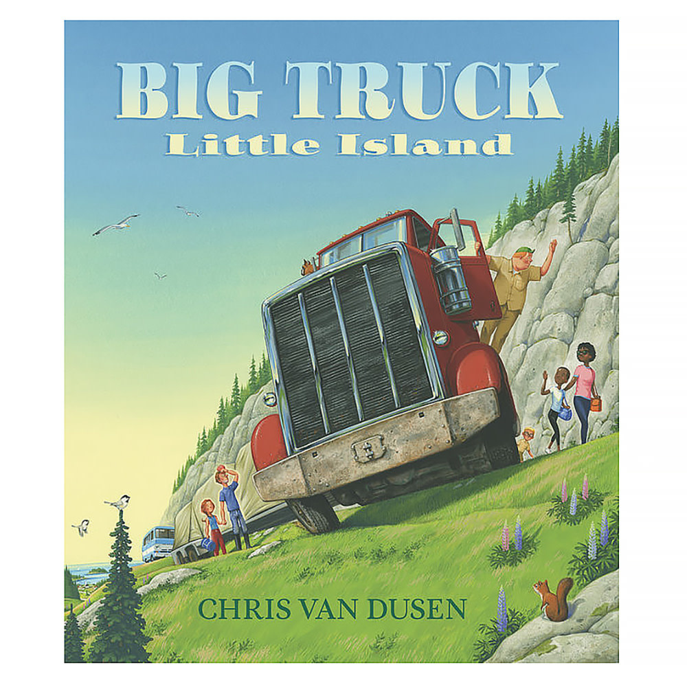 Penguin Random House Big Truck Little Island Hardcover Book