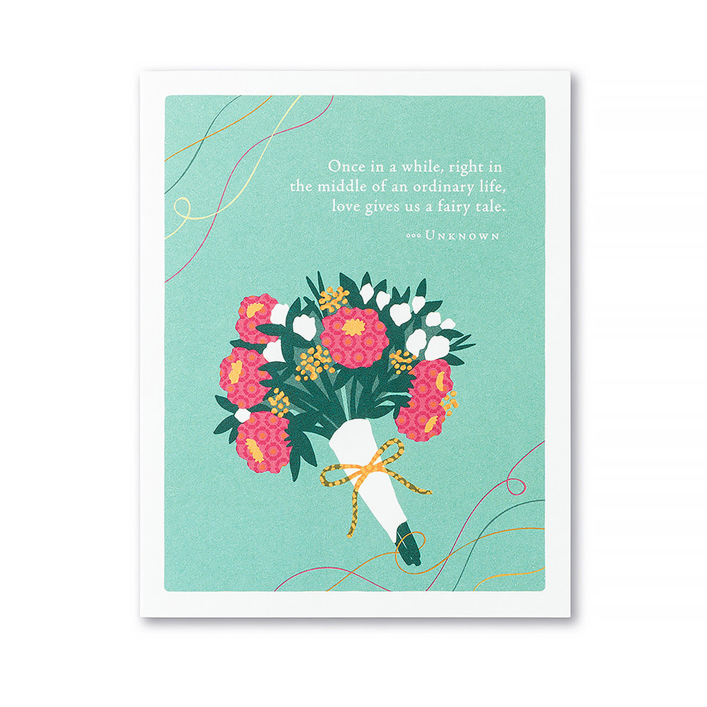 Wedding Card - Once In A While, Right In The Middle