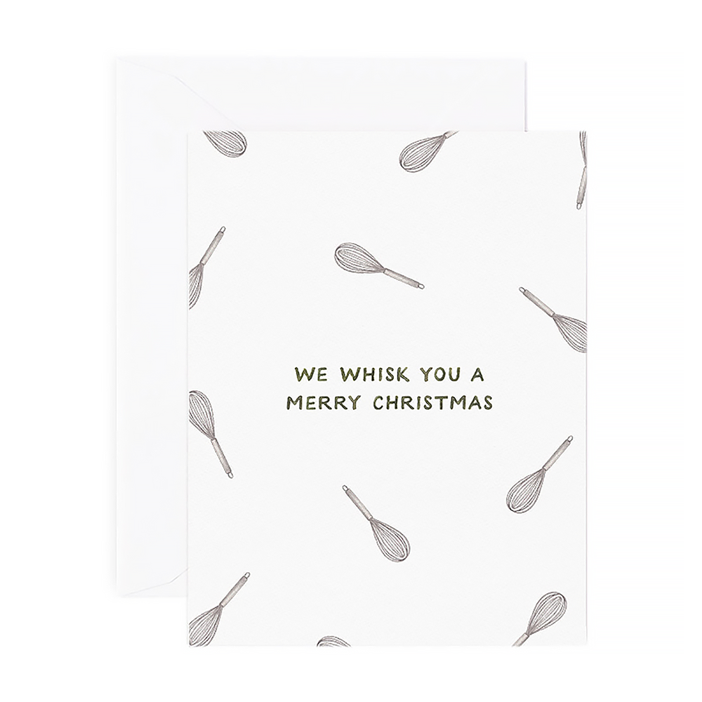 Amy Zhang Amy Zhang Card - We Whisk You A Merry Christmas