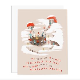 Ramus & Co Ramus & Co - Fa La La La La Gnomes Card