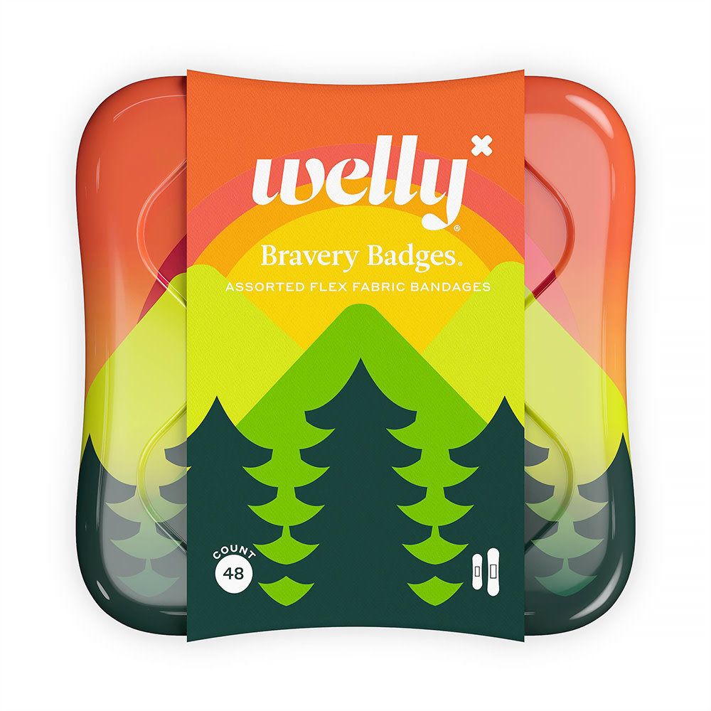 Welly Bravery Badges - Camping