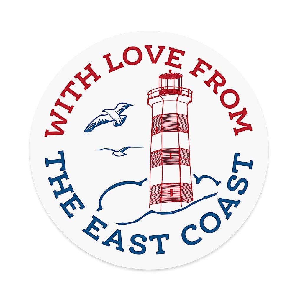 Inkwell Originals Inkwell Originals - East Coast Love Sticker