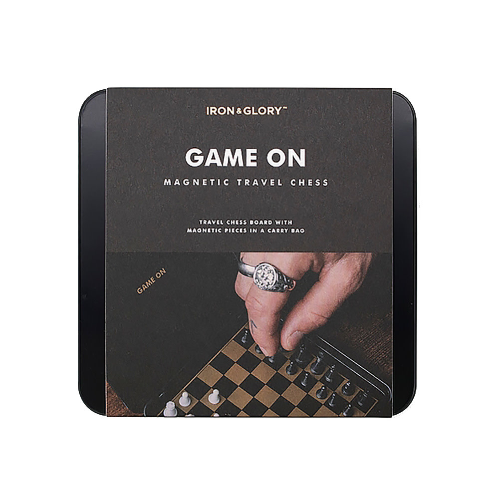 Luckies Iron & Glory - Game On Magnetic Travel Chess