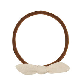 Quincy Mae Quincy Mae Little Knot Headband - Natural/Brown