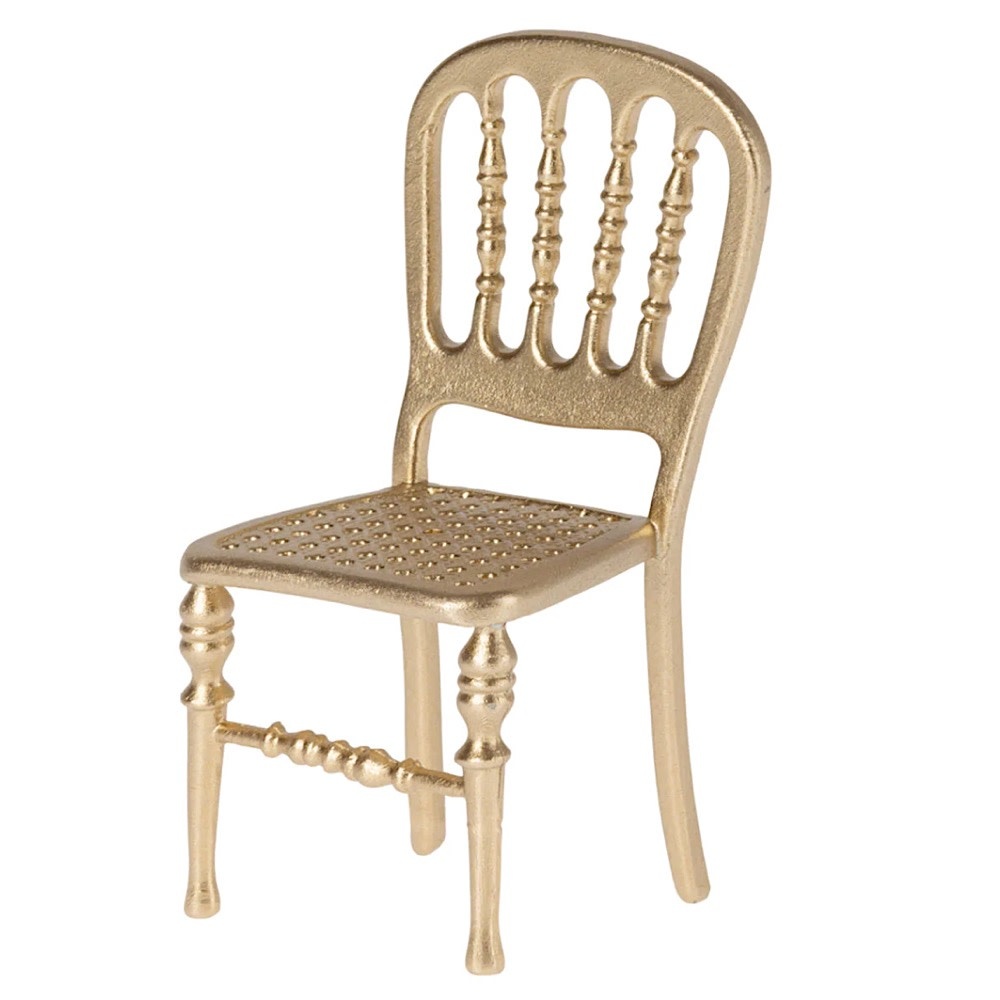 Maileg Maileg Chair - Gold