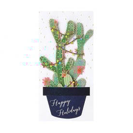UWP Luxe Pop Up Card - Christmas Cactus