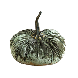 Your Heart's Content Your Heart's Content - Large Velvet Pumpkin - Luxe Moss