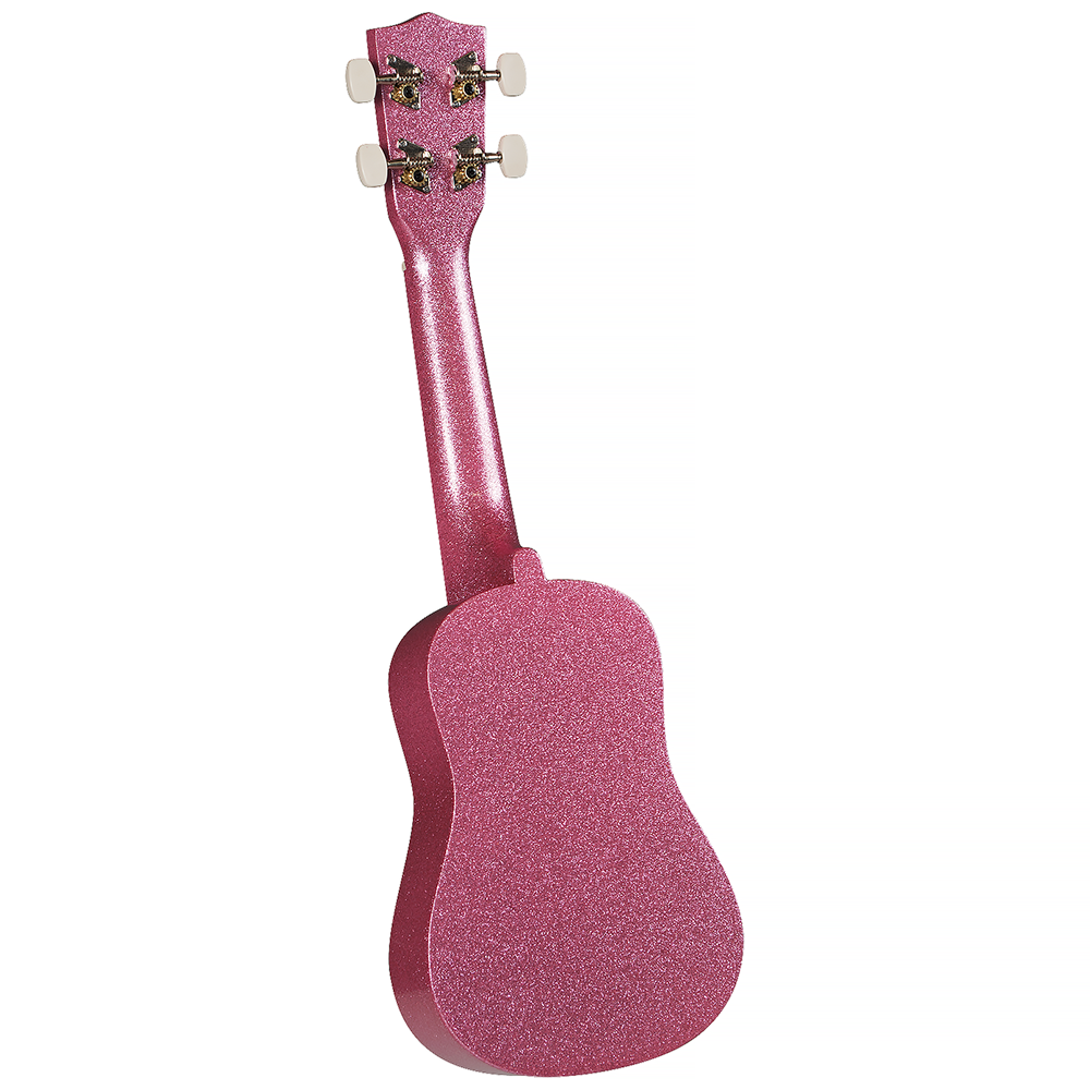 Diamond Head Hot Rod Soprano Ukulele - Bubblegum Pink