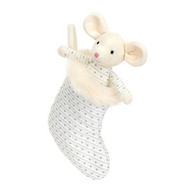 Jellycat Jellycat Shimmer Stocking Mouse - 8 Inches