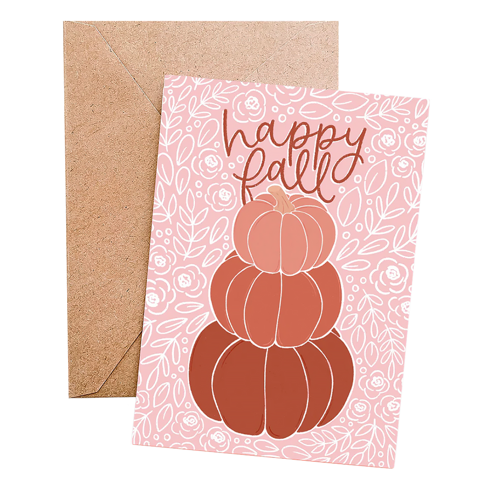 Elyse Breanne Design Card - Happy Fall