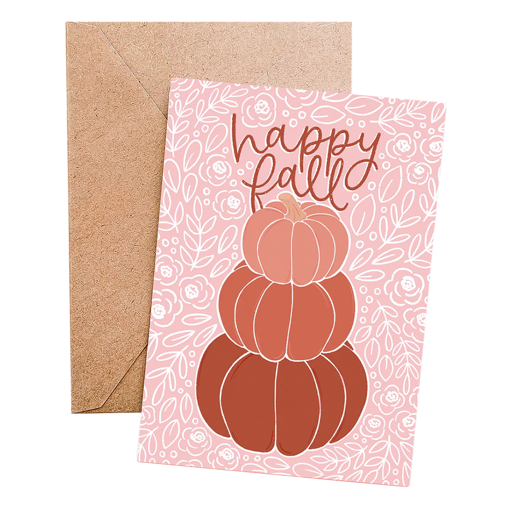 Elyse Breanne Design - Happy Fall Card