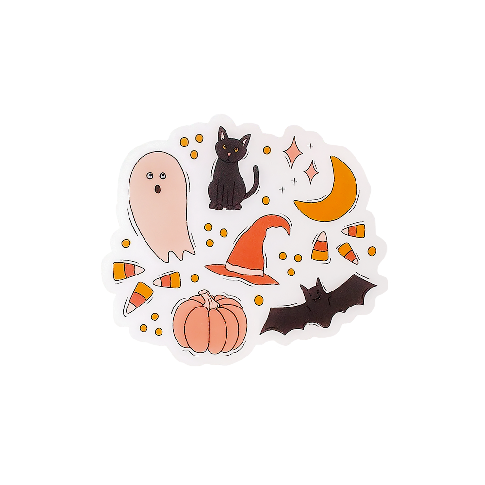 Elyse Breanne Design Clear Sticker - Halloween Favorites