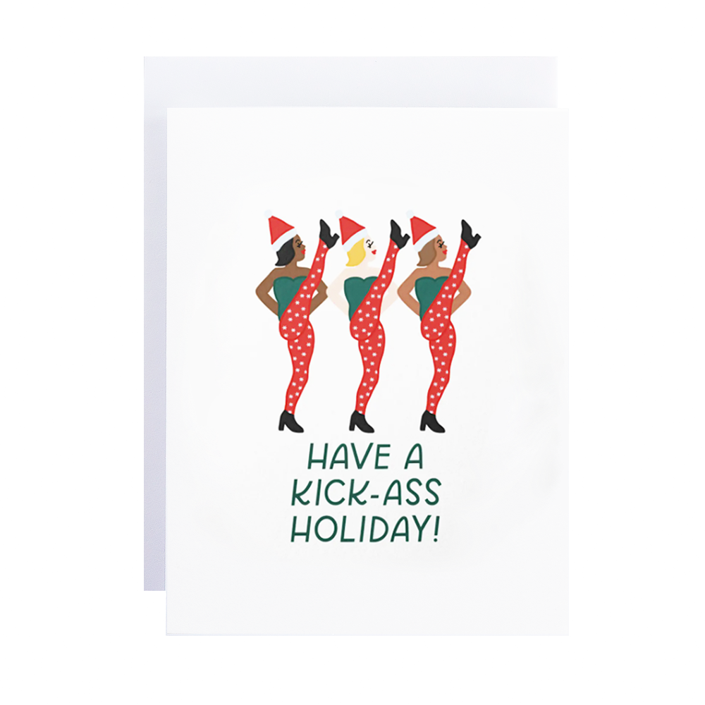 Just Follow Your Art - Kick-Ass Holiday Card