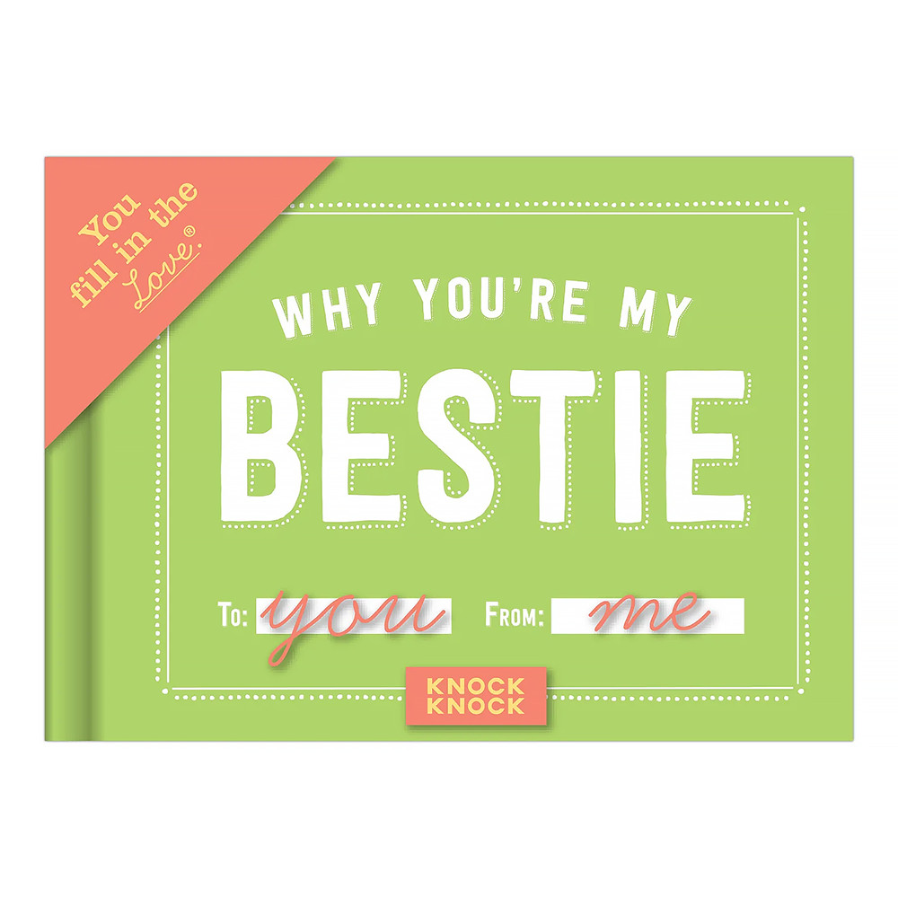 Knock Knock Why You're My Bestie Journal