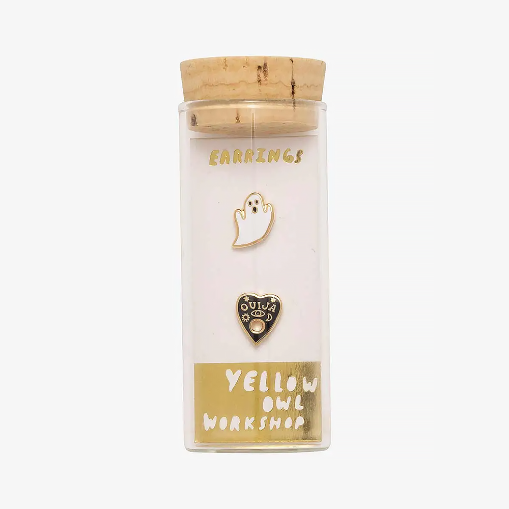 Yellow Owl Workshop Earrings - Ghost & Ouija