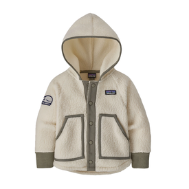 Patagonia Patagonia Baby Retro Pile Jacket - Live Simply Whale Patch: Natural
