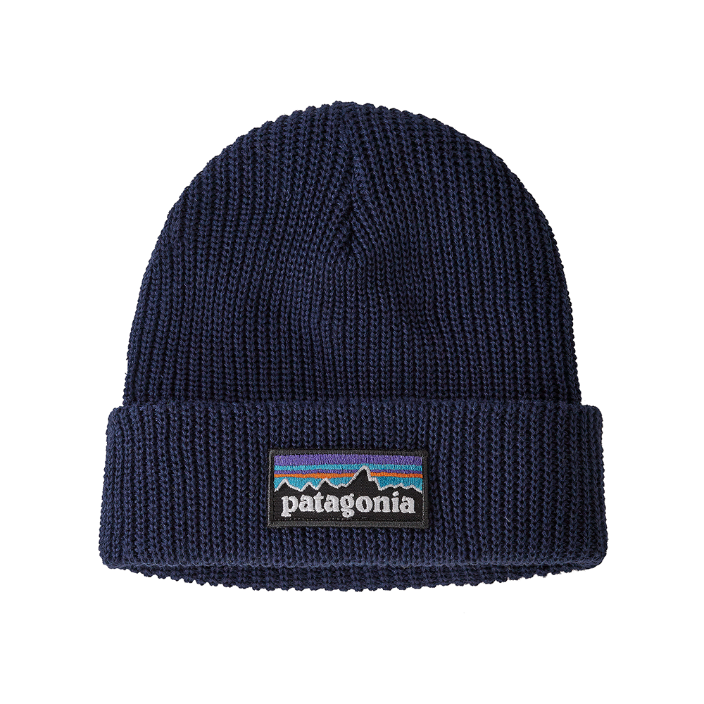 Patagonia - Kids Logo Beanie P-6 Logo - New Navy