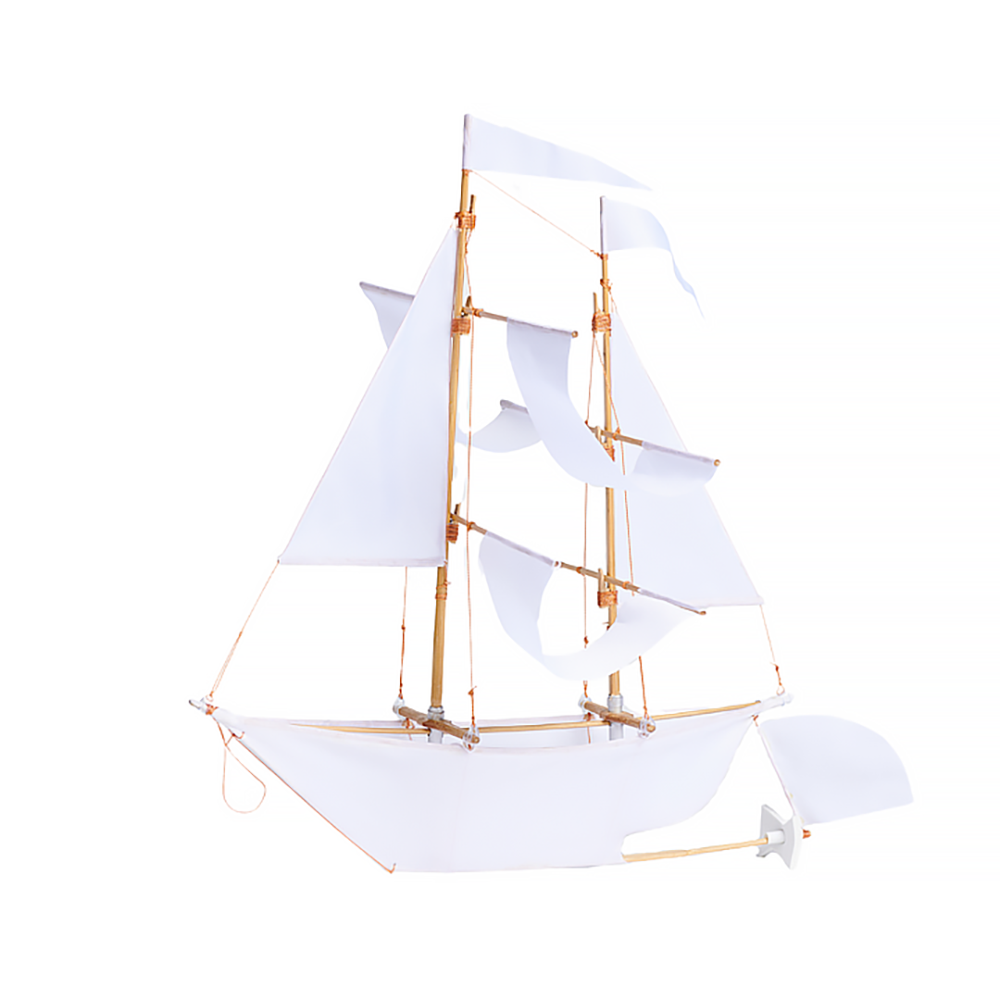 Haptic Lab Inc. Haptic Lab Mini Sailing Ship Kite - White