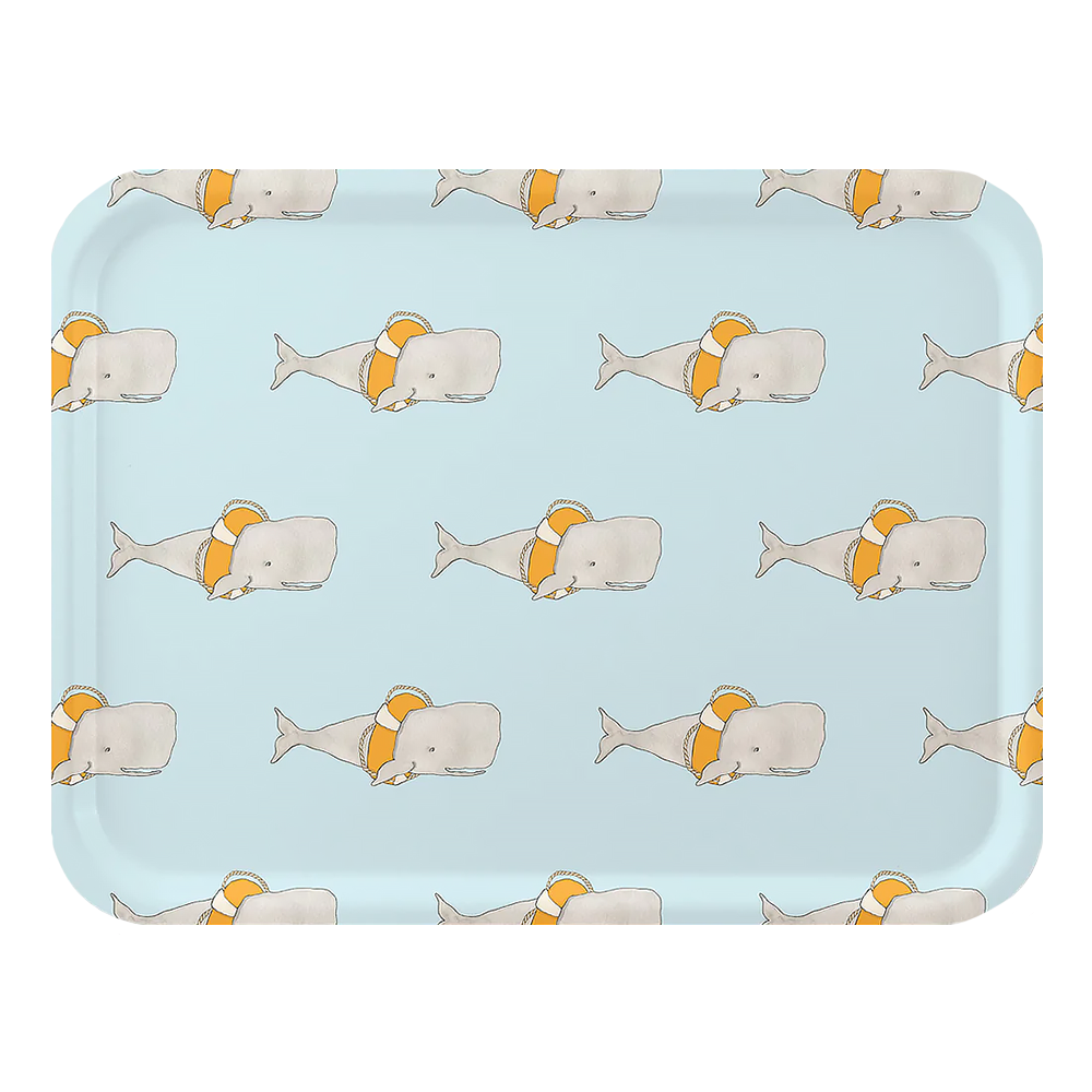 Sara Fitz Whale with Life Jacket Tray Large