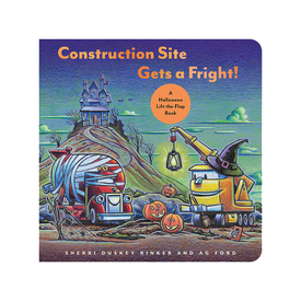Chronicle Construction Site Gets a Fright! Hardcover Book