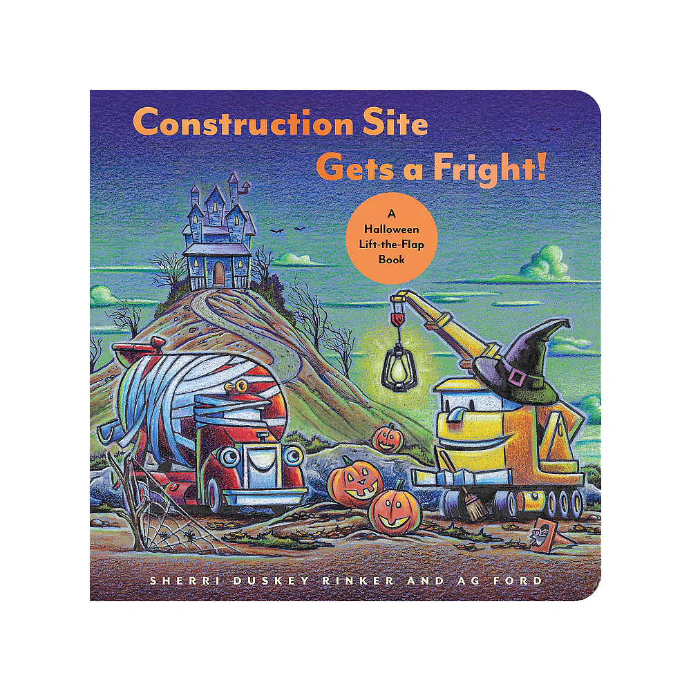 Chronicle Construction Site Gets a Fright! Hardcover Book