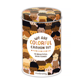 Chronicle We are Colorful Skin Tone Crayon Set