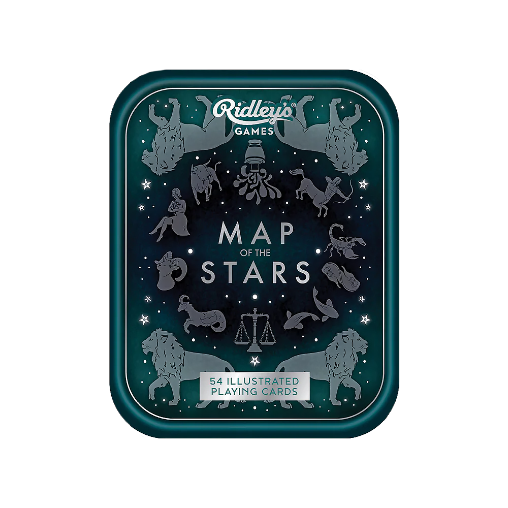 Ridley's Map of the Stars Playing Cards