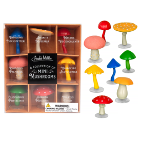 Archie McPhee Collection of Mini Mushrooms