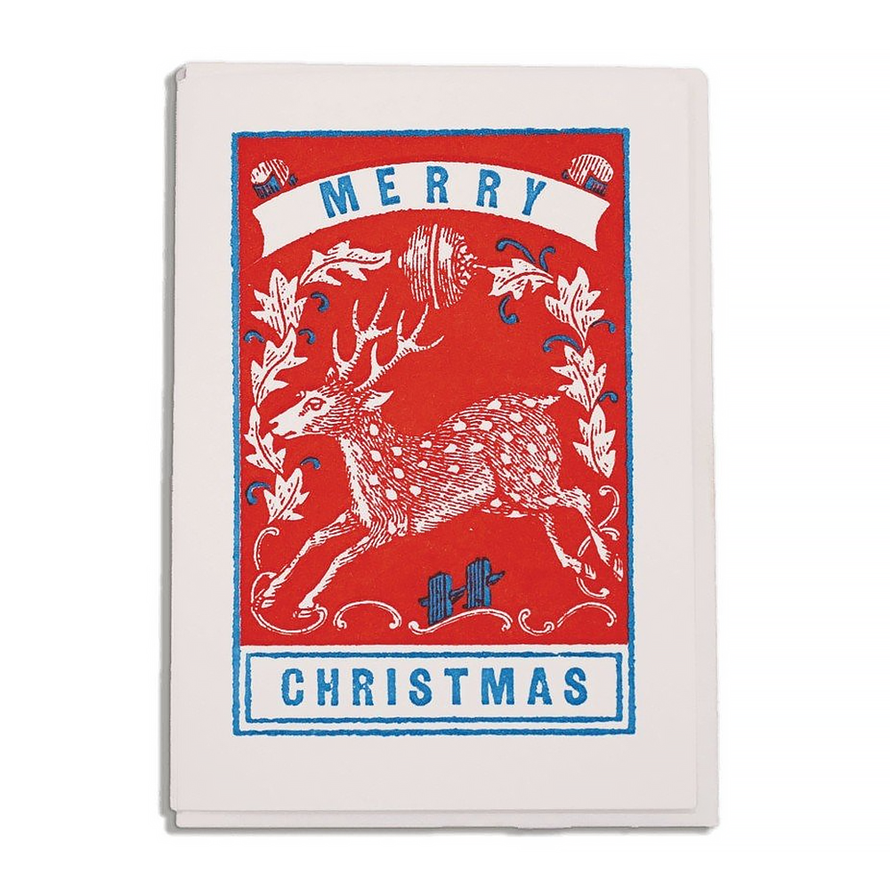Archivist Gallery Archivist Gallery Card - Merry Christmas Deer