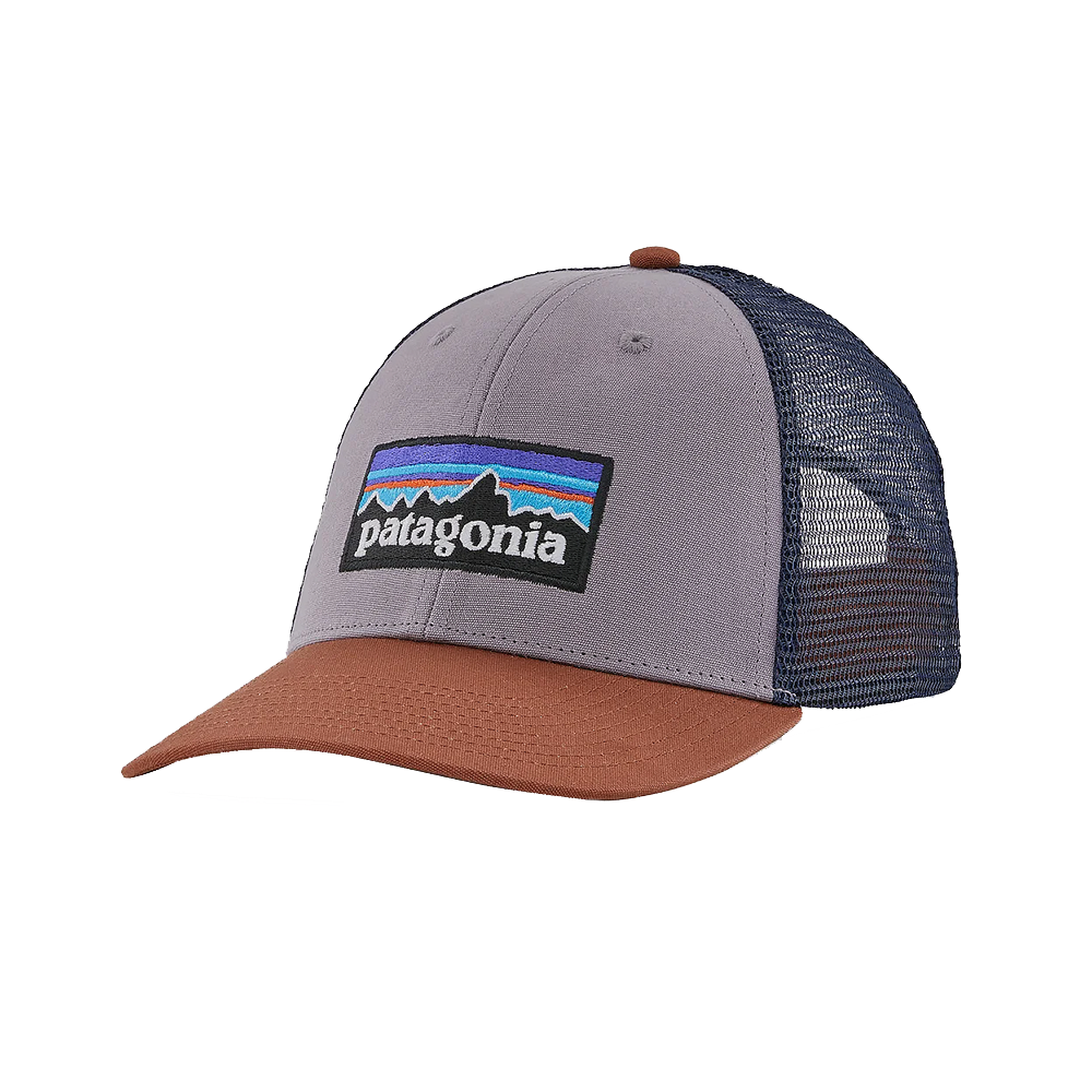 Patagonia Trucker Hat LoPro - P6 Logo - Rustic Purple