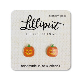 Lilliput Little Things Lilliput Little Things Earrings - Jack O' Lantern