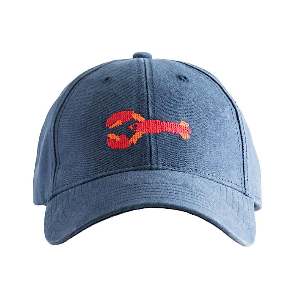 Harding Lane Adult Lobster Baseball Hat - Navy