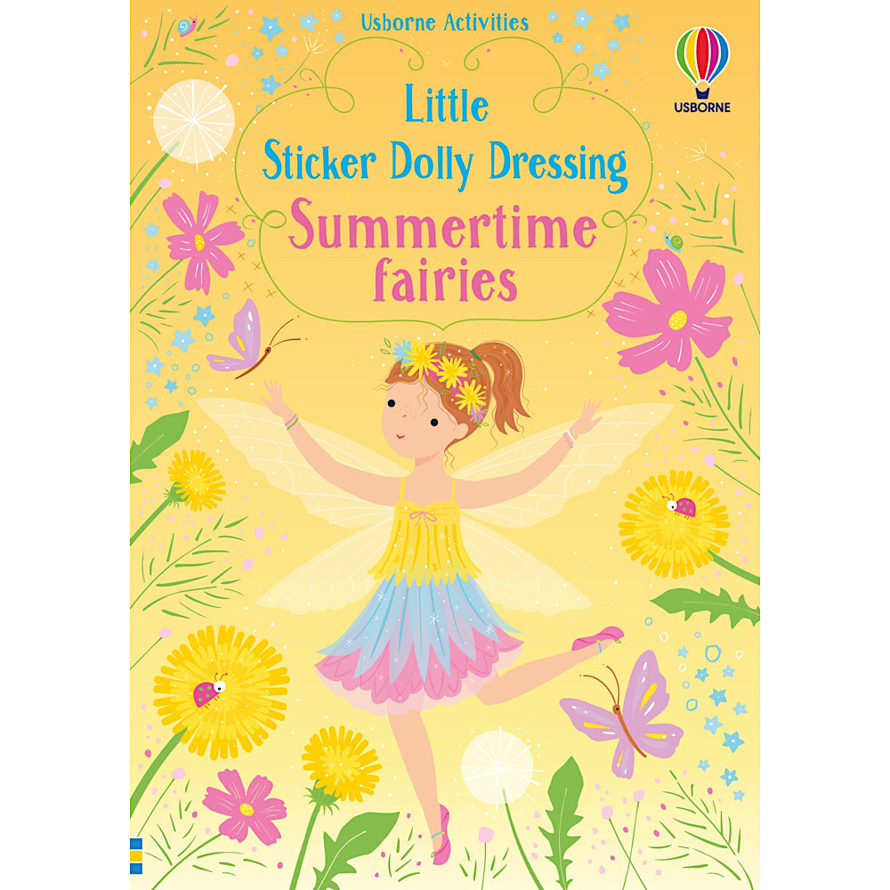 Usborne Little Sticker Dolly Dressing Activity Book - Summertime Fairies