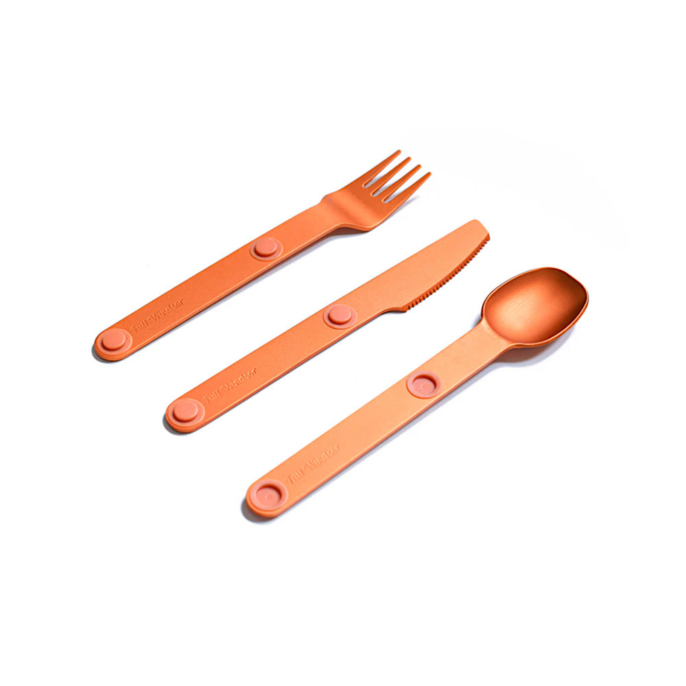 Full Windsor Magware Flatware Single Set Orange