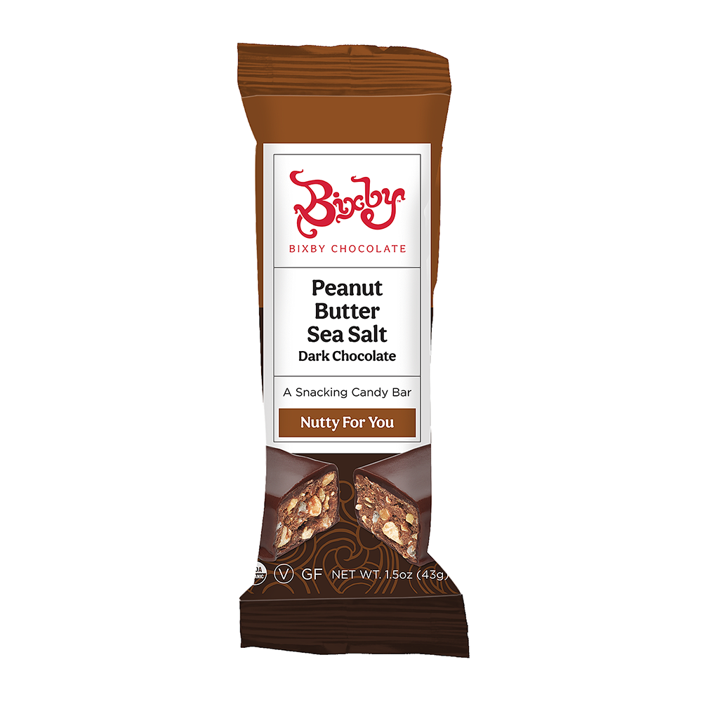 Bixby Chocolate - Nutty for You Dark Chocolate Bar