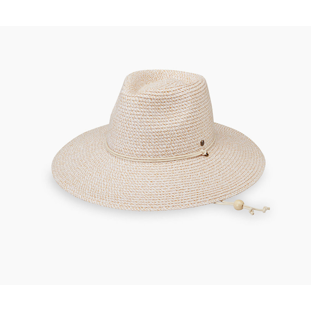 Wallaroo Hat Company Petite Sanibel Hat - White Beige
