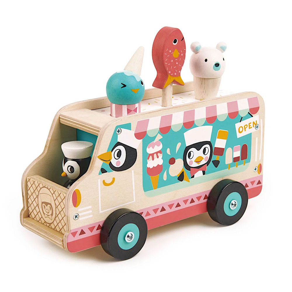 Tenderleaf Tender Leaf Toys - Penguin's Gelato Van