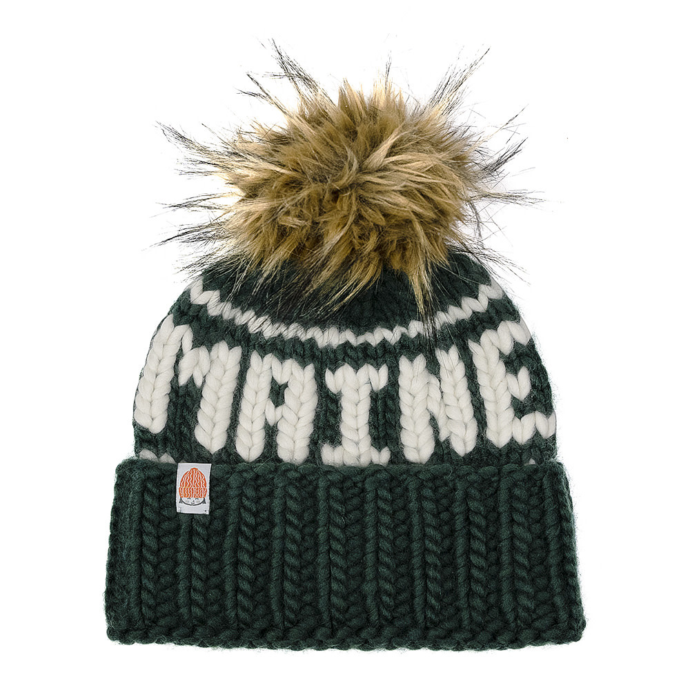 Sh*t That I Knit - The Maine Beanie - Forest Green