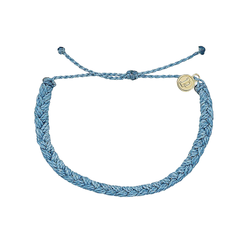 Pura Vida - Braided Bracelet - Sky Blue