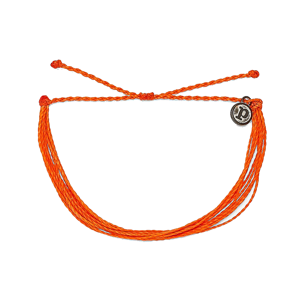 Pura Vida Pura Vida Original Bracelet - Orange Solid
