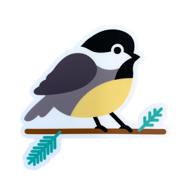 Mary Reed Chickadee Sticker