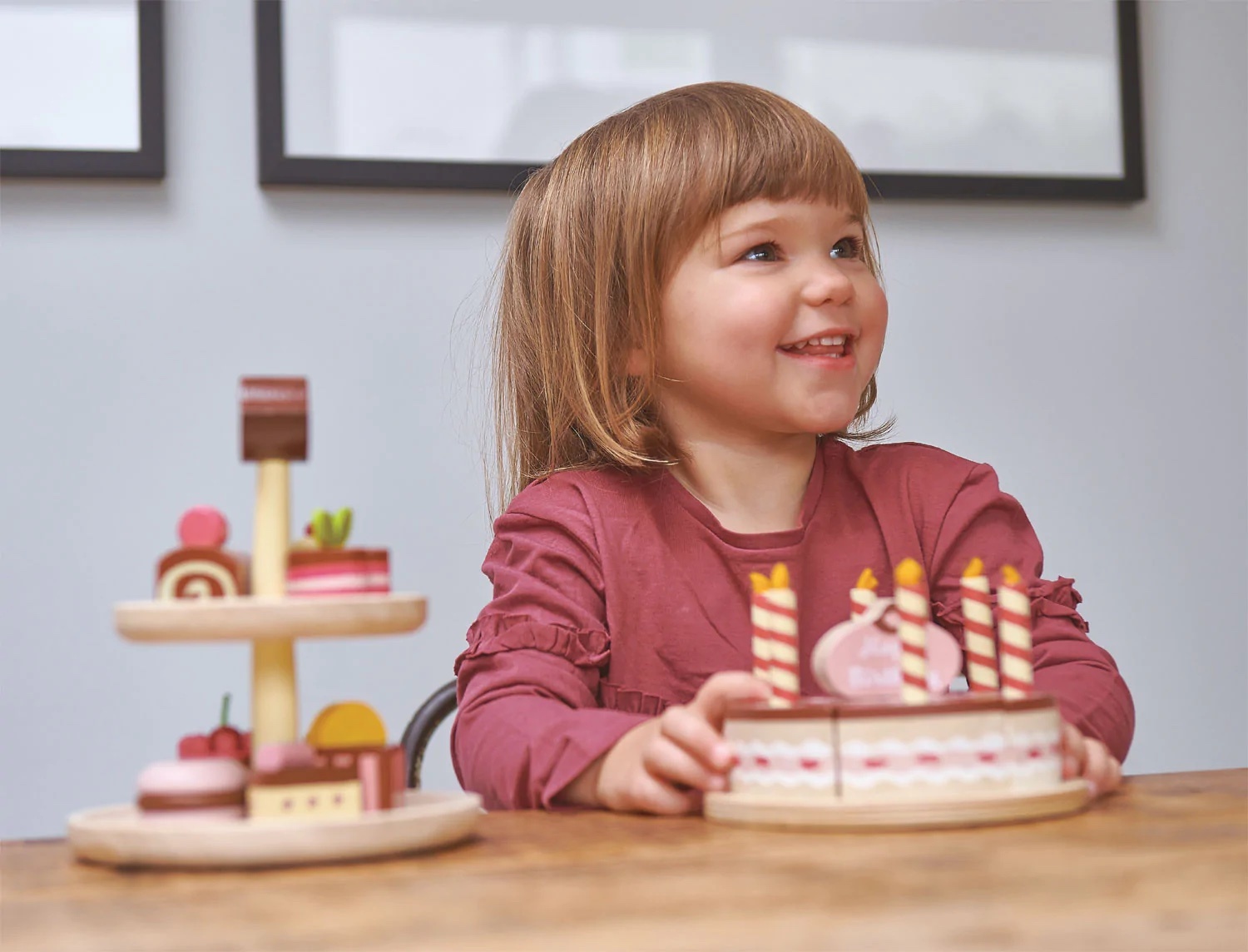Tender Leaf Toys - Chocolate Birthday Cake