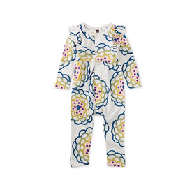 Tea Collection Tea Collection Snap Front Ruffle Baby - Spinning