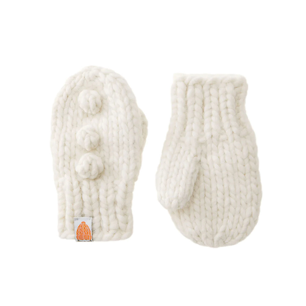 Sh*t That I Knit Sh*t That I Knit - Kids Campbell Mittens -White Lie