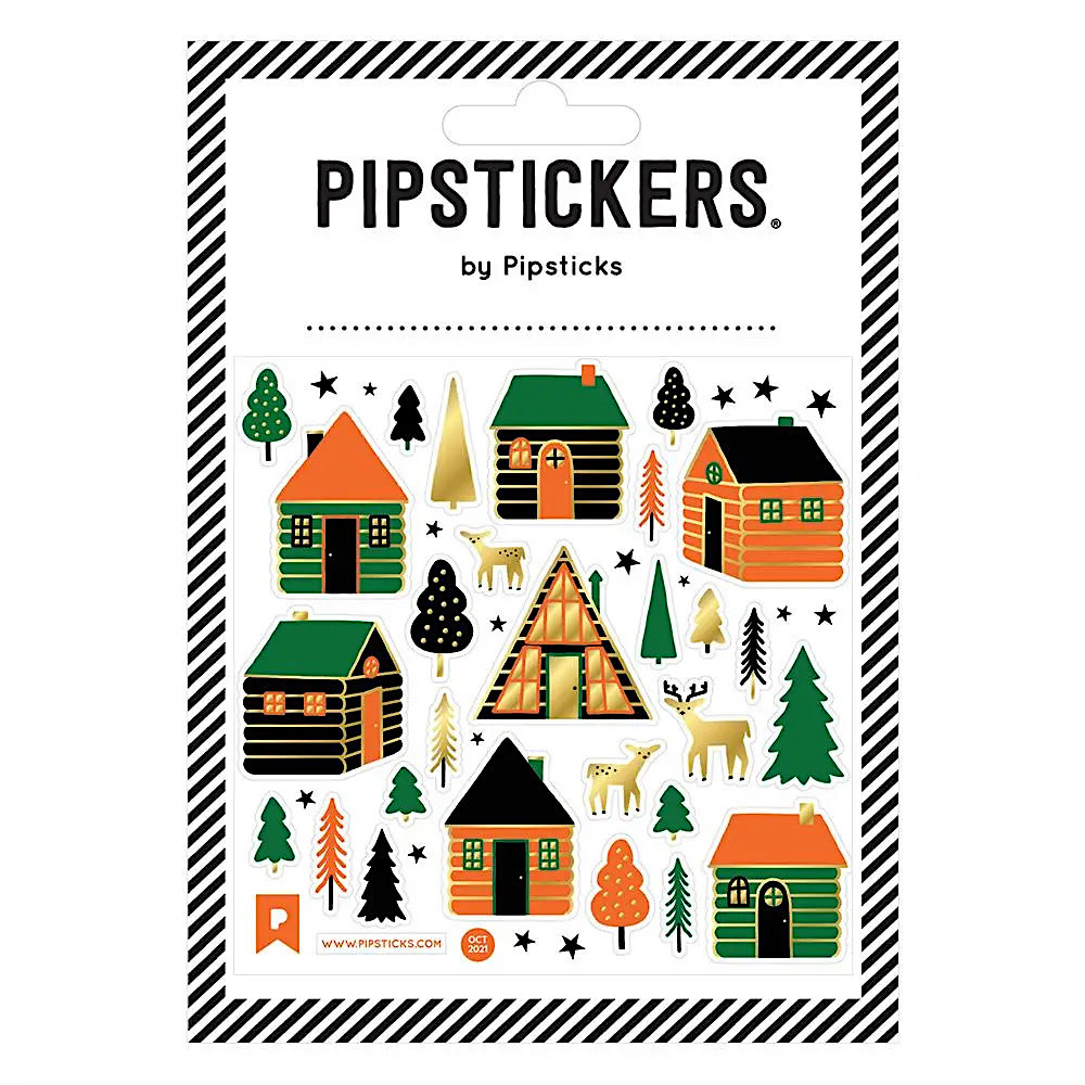 Pipsticks Pipsticks - Log Cabin Life Stickers