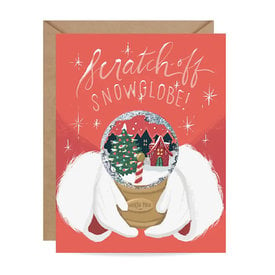 Inklings Paperie Inklings Paperie - Scratch-Off Card - North Pole Snow Globe