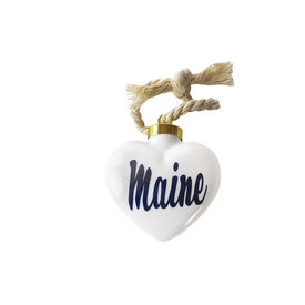 Cleary's on Grafton Cleary's on Grafton Custom Heart Ornament - Maine